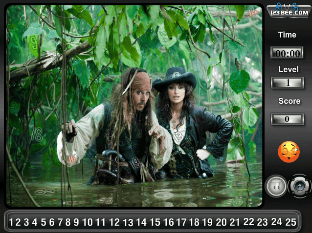 Pirates of the Caribbean 4 - Find the Numbers screenshot