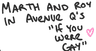 Marth and Roy In Avenue Q's "If You Were Gay"