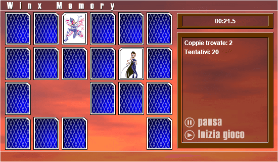 Winx Memory screenshot