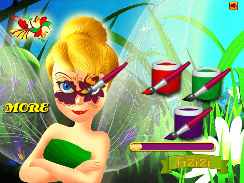 Tinkerbell Spring Face Painting screenshot