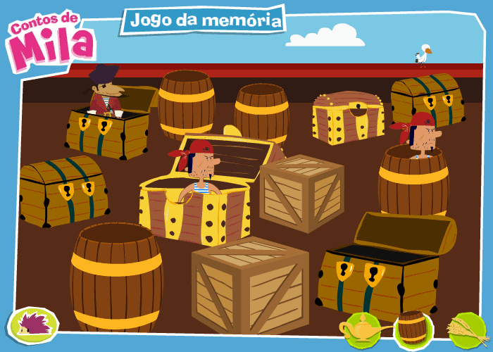 Jogo da memória (Contos de Mila) screenshot