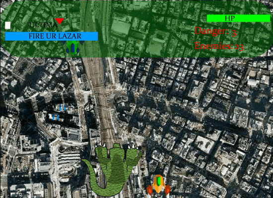 Godzilla VS. Aliens screenshot