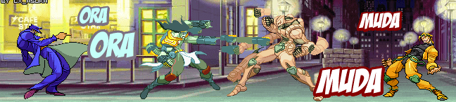 Jotaro vs Dio screenshot