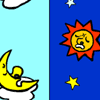 月と太陽
