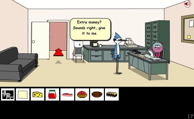 Mordecai Saw Game screenshot