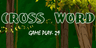 Crossword Game Play - 29