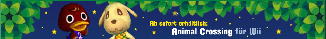 Animal Crossing Let's Go To The City Banner screenshot