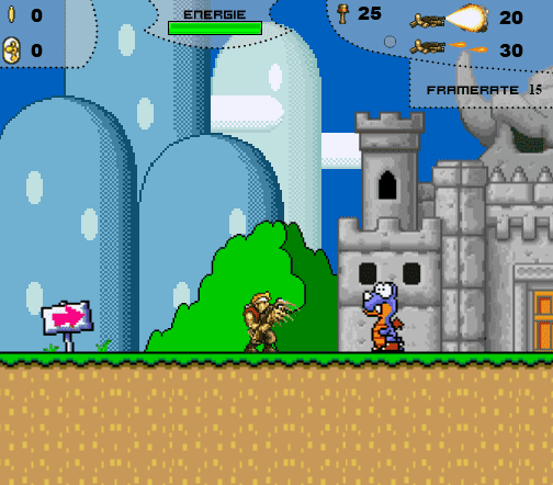 Super Marco Bros. Level 005: Enemy Holocaust screenshot