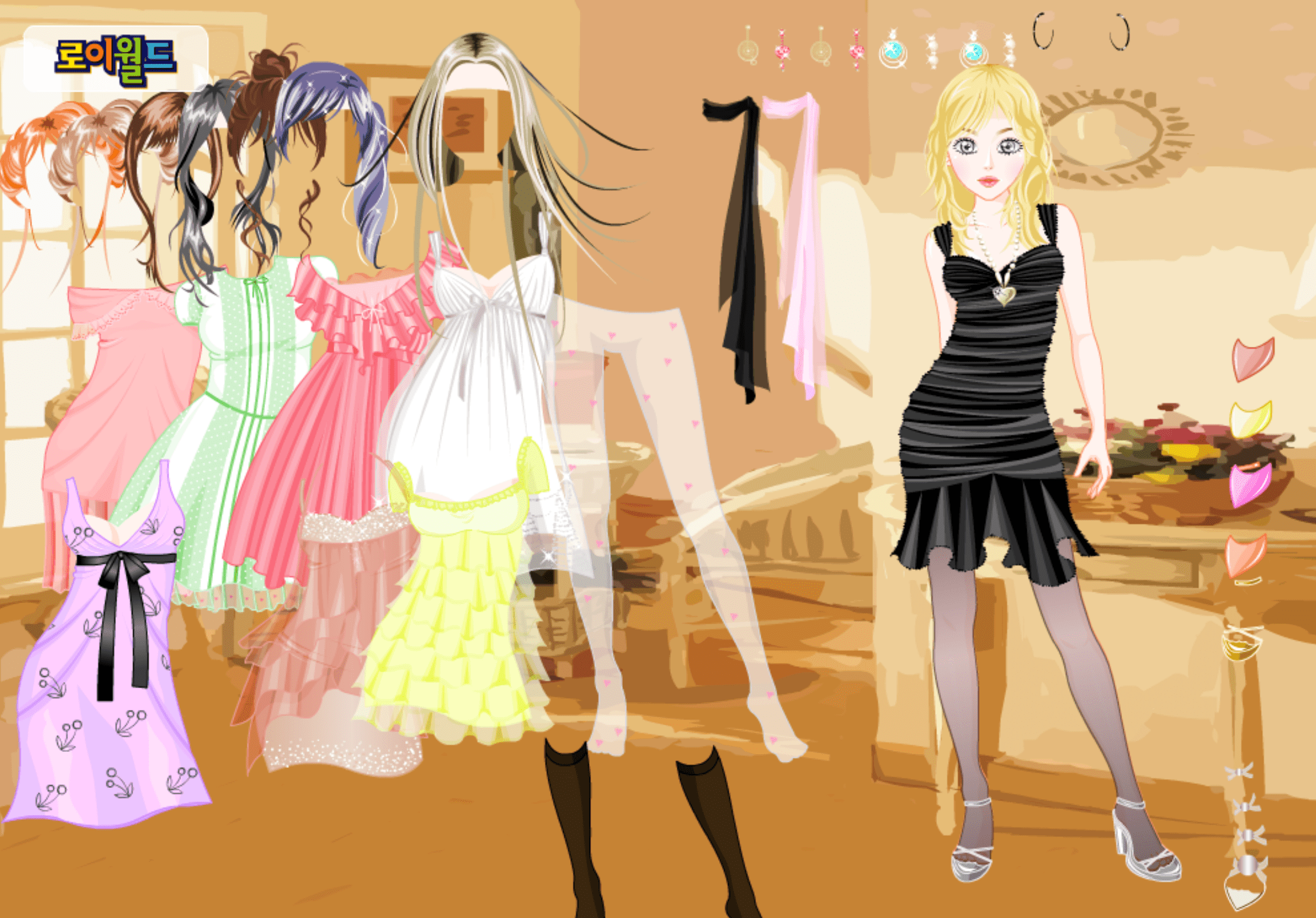 Roiworld Cool Girl Style Dressup screenshot