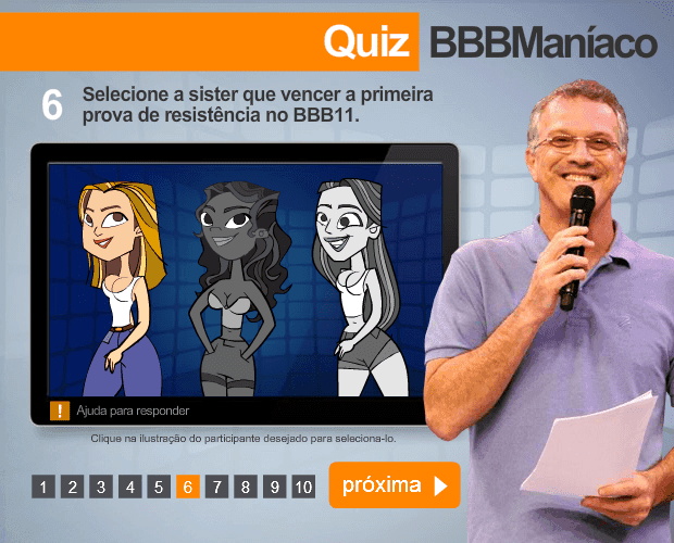 Quiz BBBManíaco screenshot