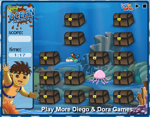 Go Diego Go! Ocean Memory screenshot