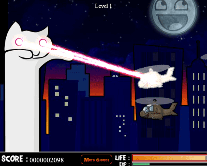 Catnarok - Longcat Rampage screenshot