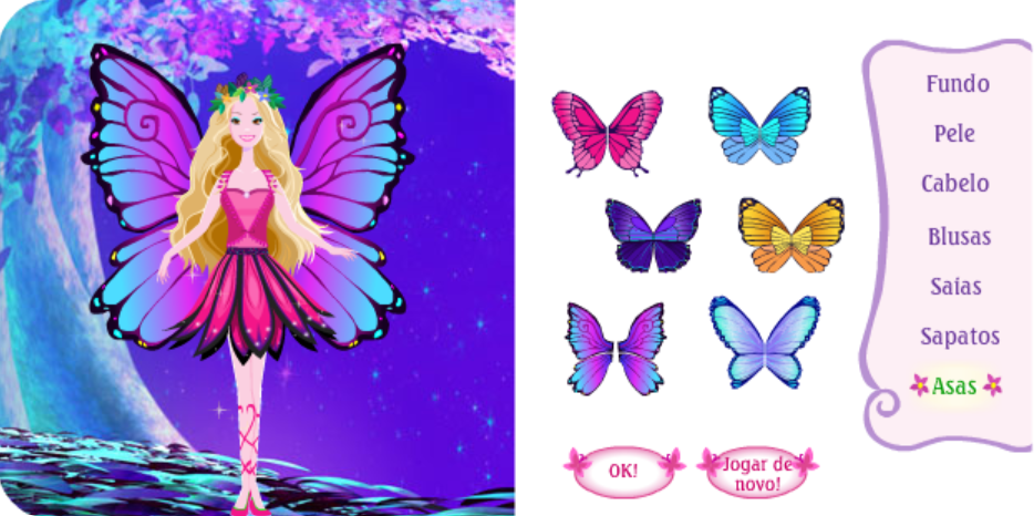 Barbie Mariposa Game screenshot