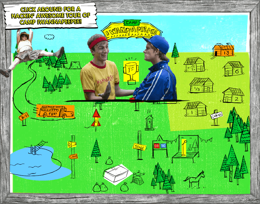 Camp Fred Map screenshot