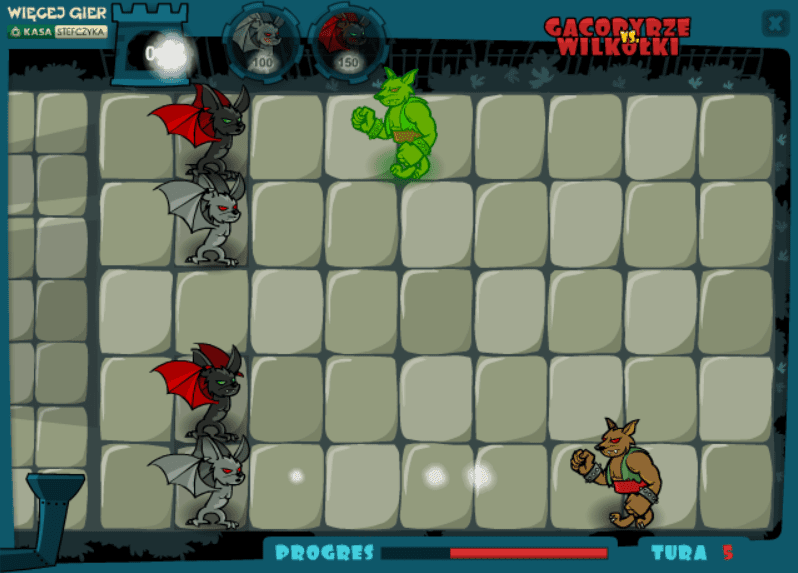 Gacorycerze vs. Wilkołki screenshot