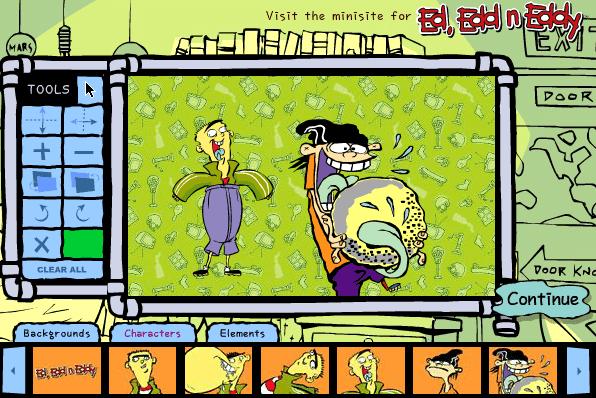 Ed, Edd n Eddy: Create Your Own E-Card screenshot