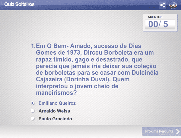 Quiz Solteiros screenshot