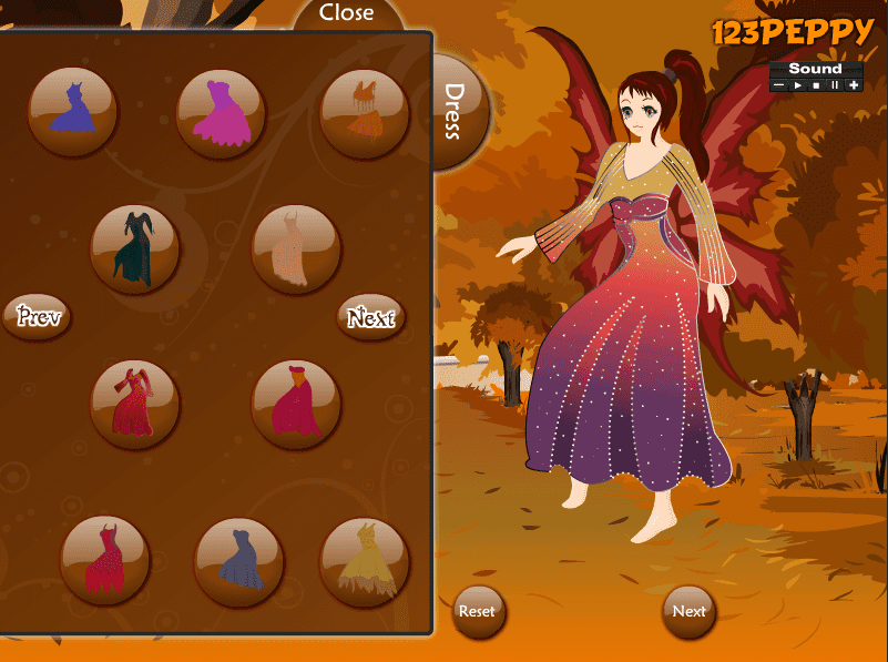 Autumn Fairy Dress Up Game screenshot