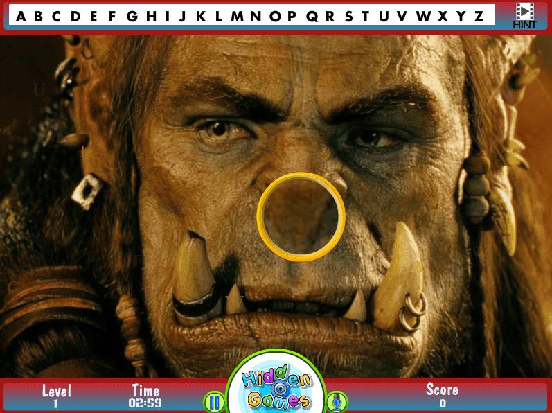Hidden Alphabets Warcraft screenshot