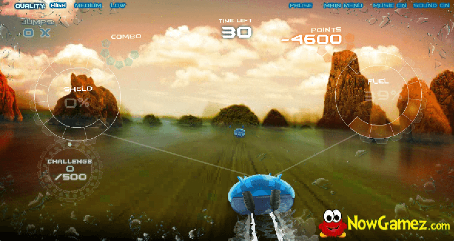 3D Motorboat screenshot