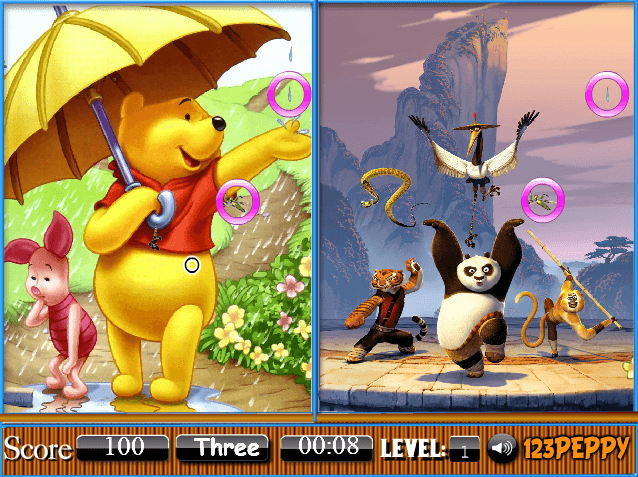 Similarities Winnie Panda screenshot