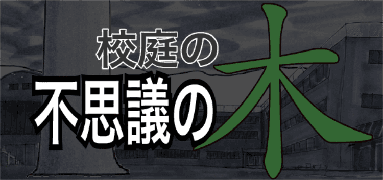校庭の不思議の木