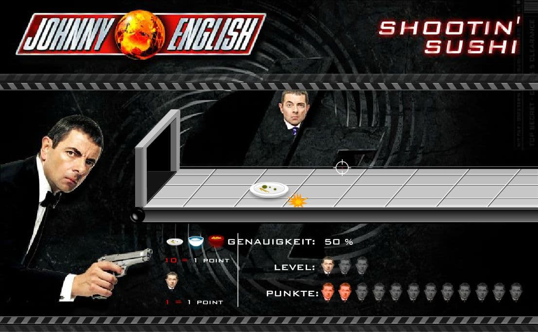 Johnny English - Shootin' Sushi screenshot