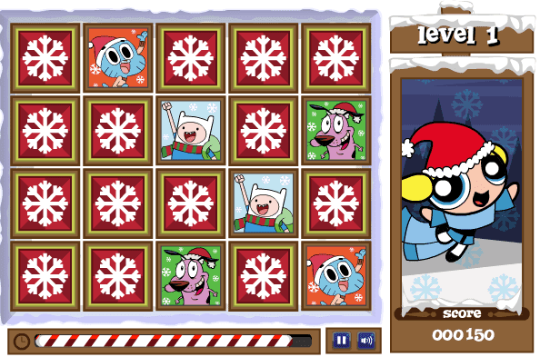 Cartoon Network: Holiday Hero Match-Up screenshot