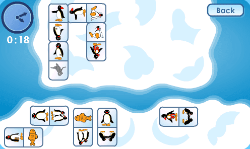 Pingu: Dominoes Game screenshot