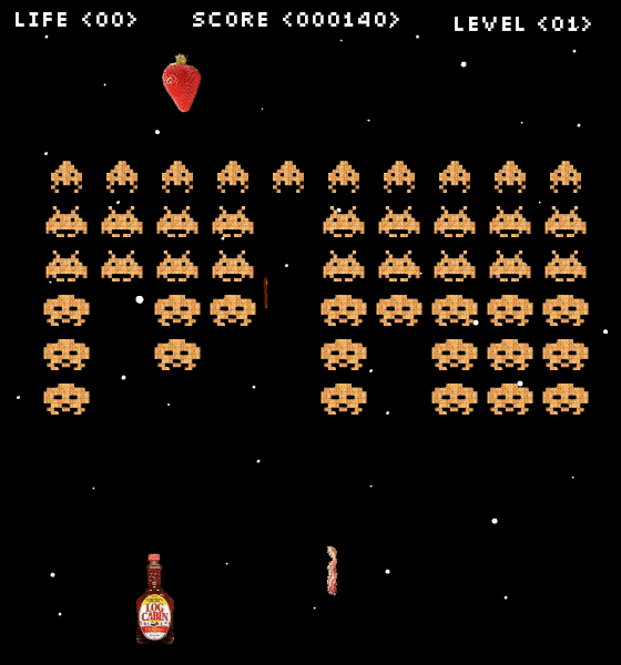Waffle Invaders From Outer Space! screenshot