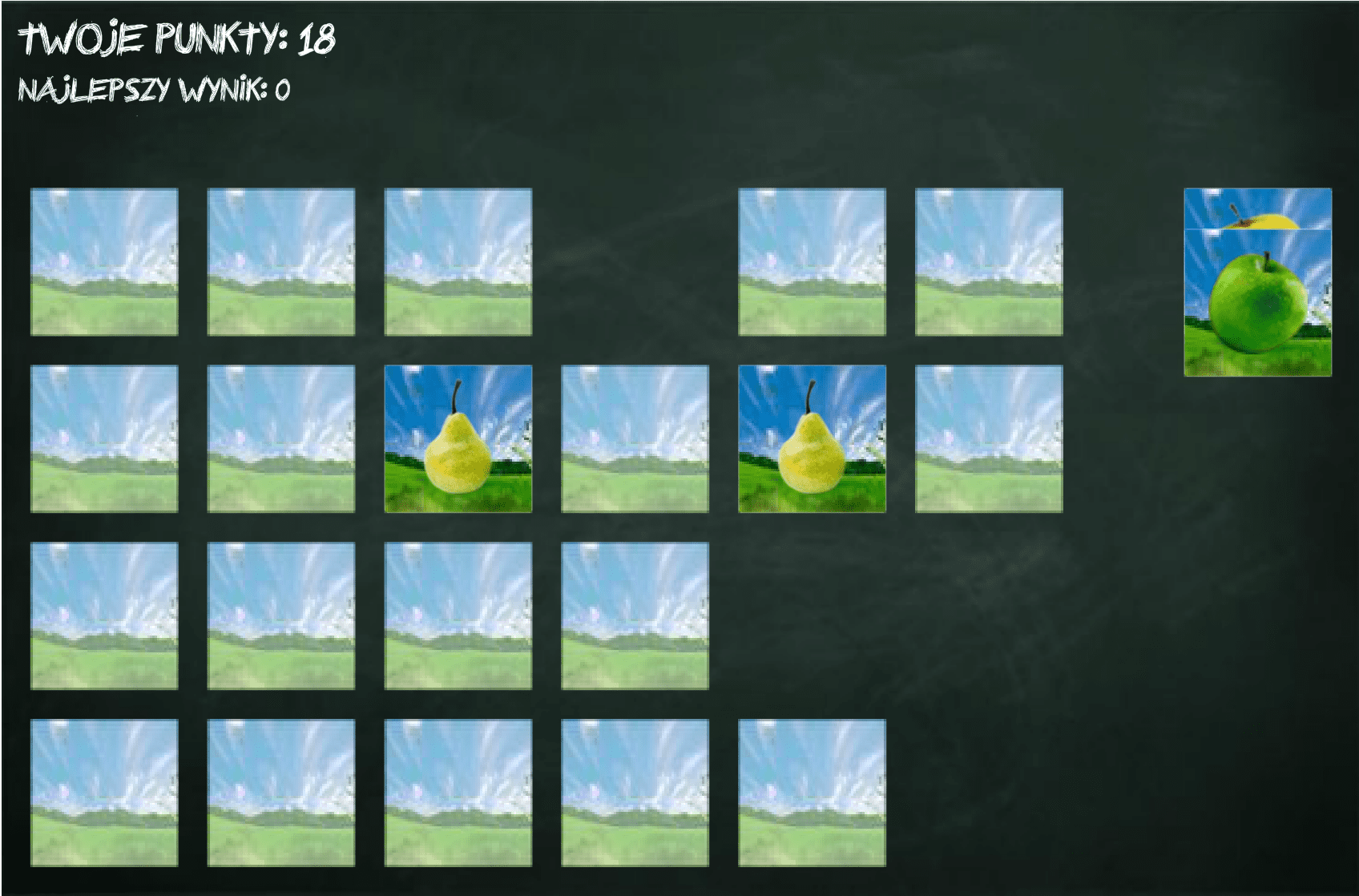 Memory (owocewszkole) screenshot