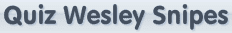 Quiz Wesley Snipes