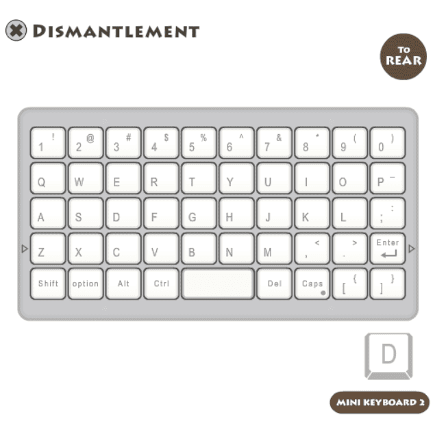 Dismantlement Mini keyboard 2 screenshot