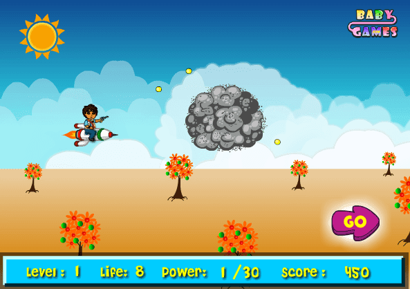 Diego Air War screenshot
