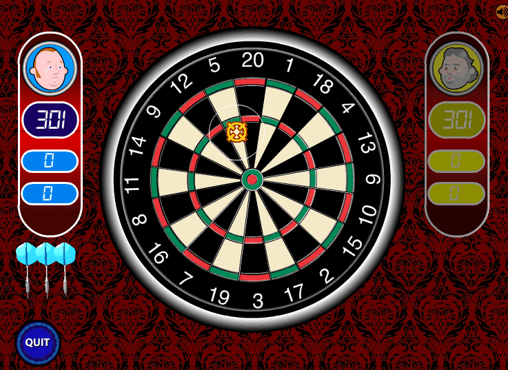 Mousebreaker's Darts Party screenshot