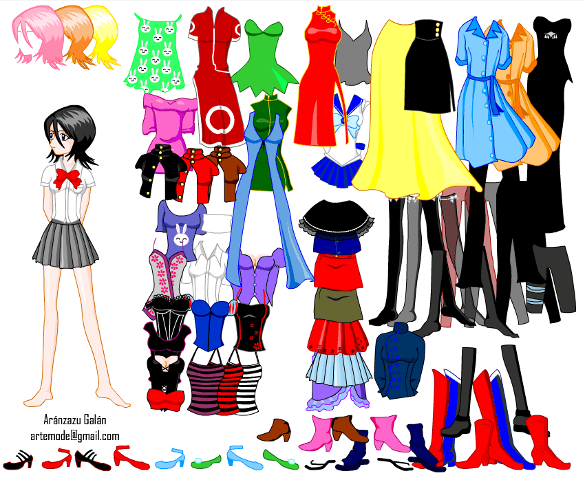 Rukia Dress up screenshot