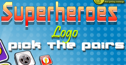 Superheroes Logo - Pick the Pairs