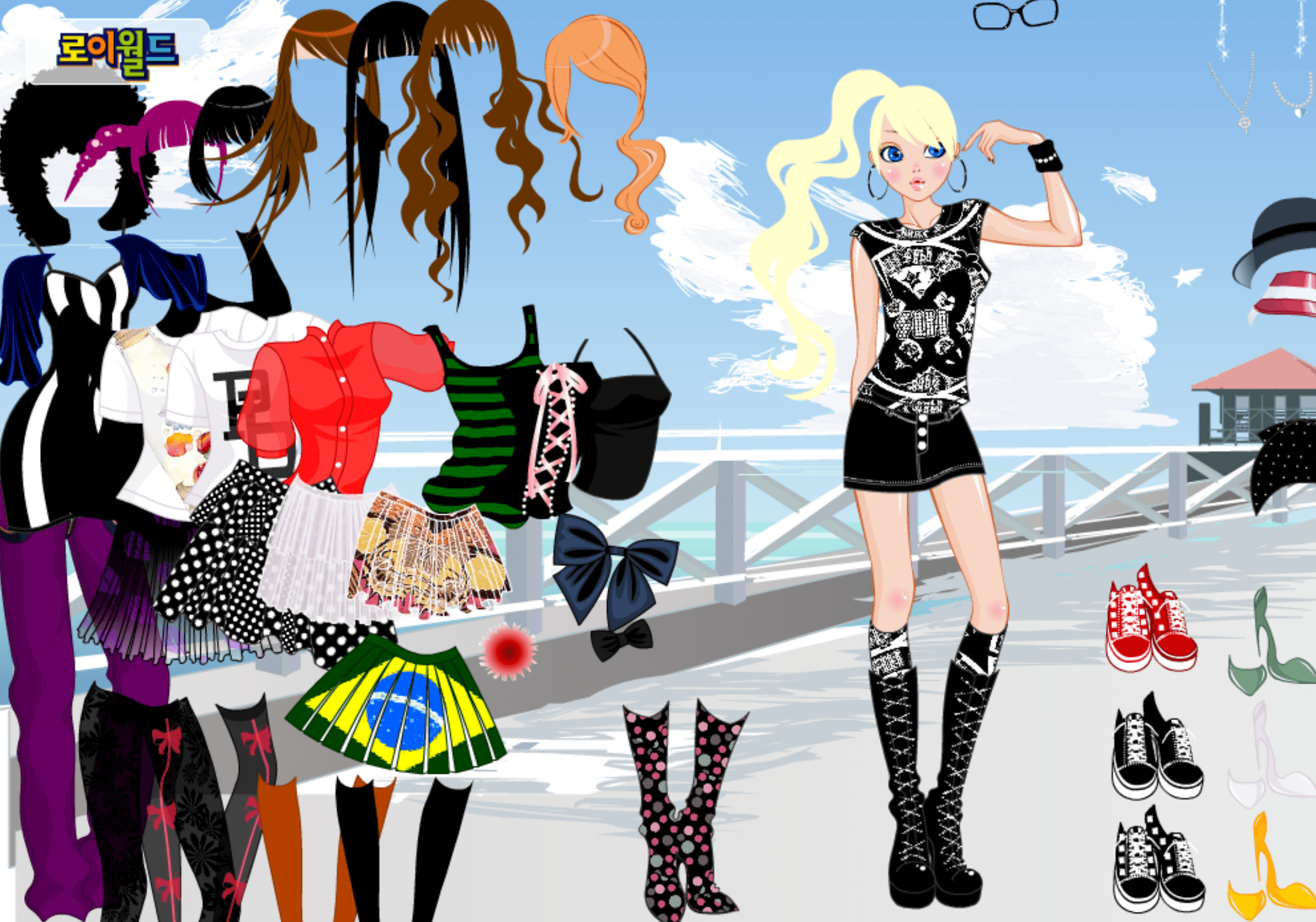 Roiworld Alternative Gal Dressup screenshot