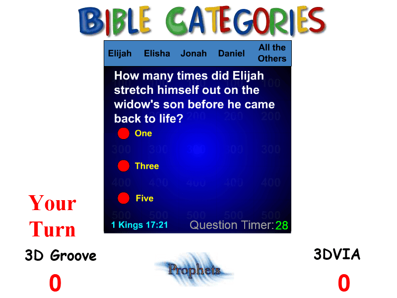 Bible Categories Game: Prophets screenshot