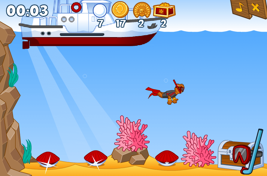 Ocean Skarbów screenshot