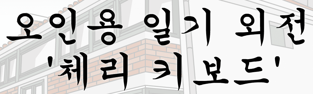 오인용 일기 외전 - 체리키보드 편