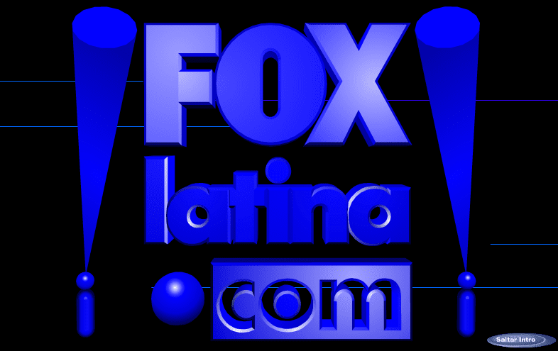 FoxLatina.com Website Intro screenshot