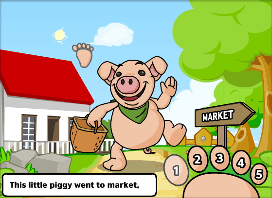 This little piggy screenshot