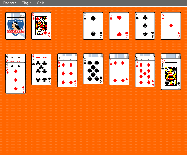 Solitario screenshot