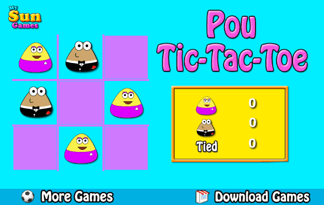 Pou Tic-Tac-Toe screenshot
