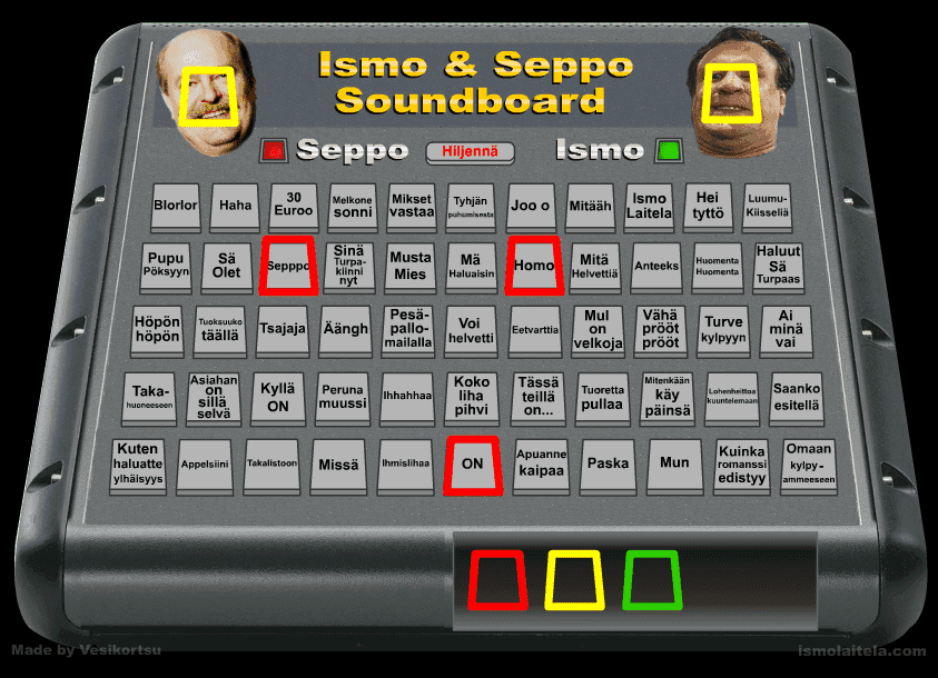 Ismo & Seppo Soundboard screenshot