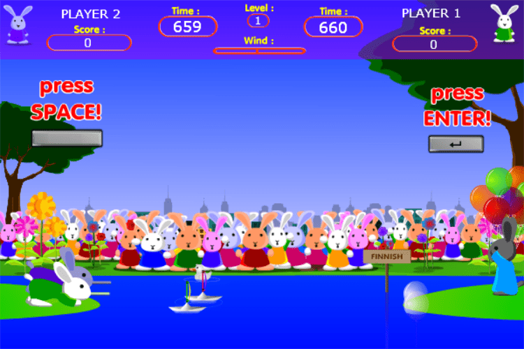 Bunny Bloony 4 The Paper Boat screenshot