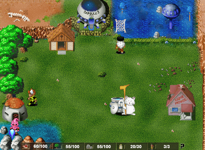 Dragon Ball Z Village screenshot