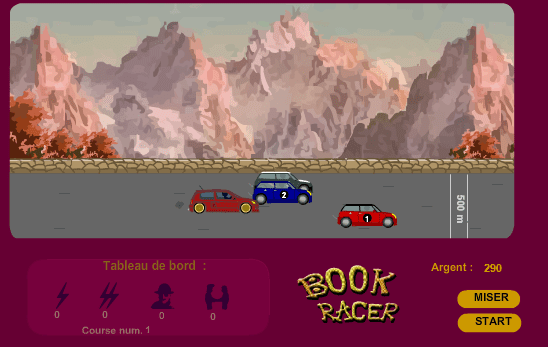 Book Racer screenshot