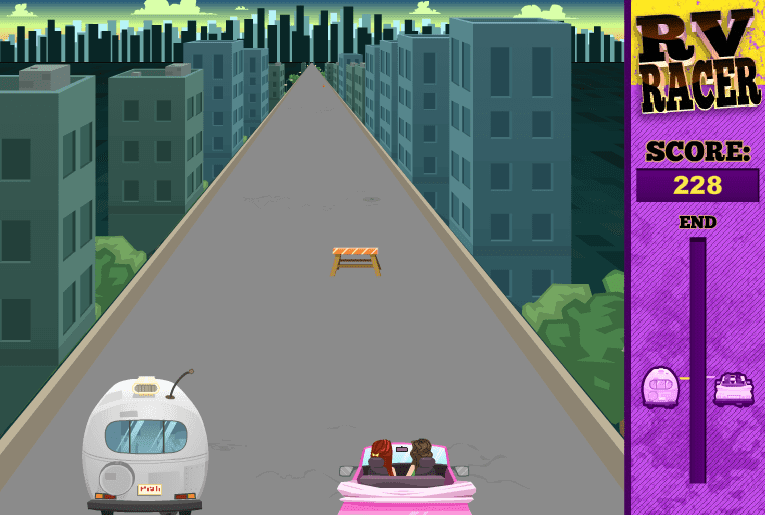 Victorious: Beck and Jade's RC Racer Game screenshot